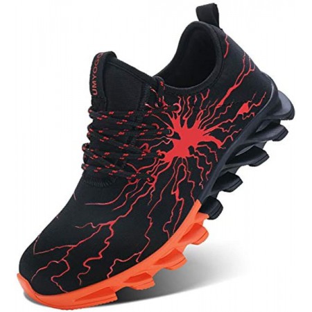 Fashion Mens Sneakers Tennis Running Shoes for Men Orange