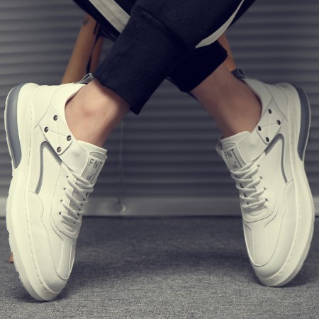 Men's Shoes Trendy Sneakers Spring New Casual Sports White Shoes